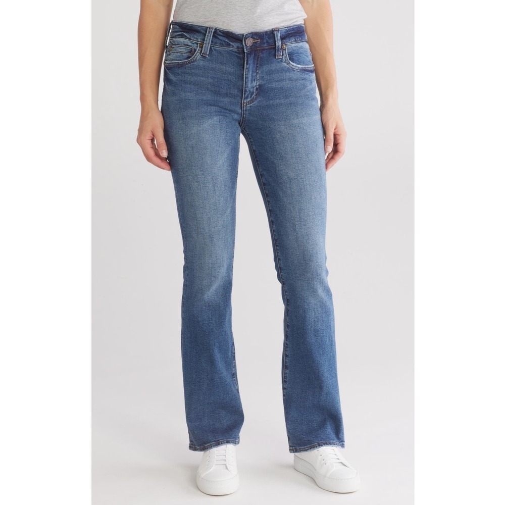 Kut from the Kloth Nicole Medium Wash Bootcut Jeans,‎ Size 4
